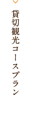 貸切観光コースプラン