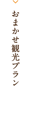 おまかせ観光プラン